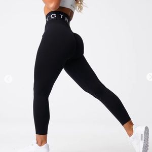 NVGTN black sport seamless leggings